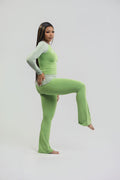 Soft Sculpt Long-Sleeve Top - Green Apple
